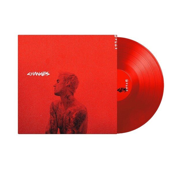 Justin Bieber - Changes - Red Vinyl LP Record [ vinyl ]