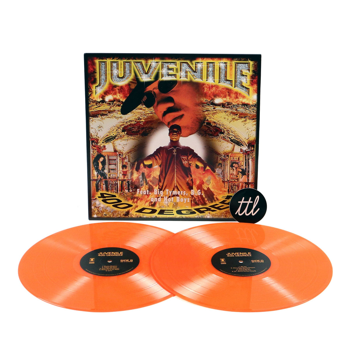 Juvenile: 400 Degreez (Orange Colored Vinyl) Vinyl 2LP
