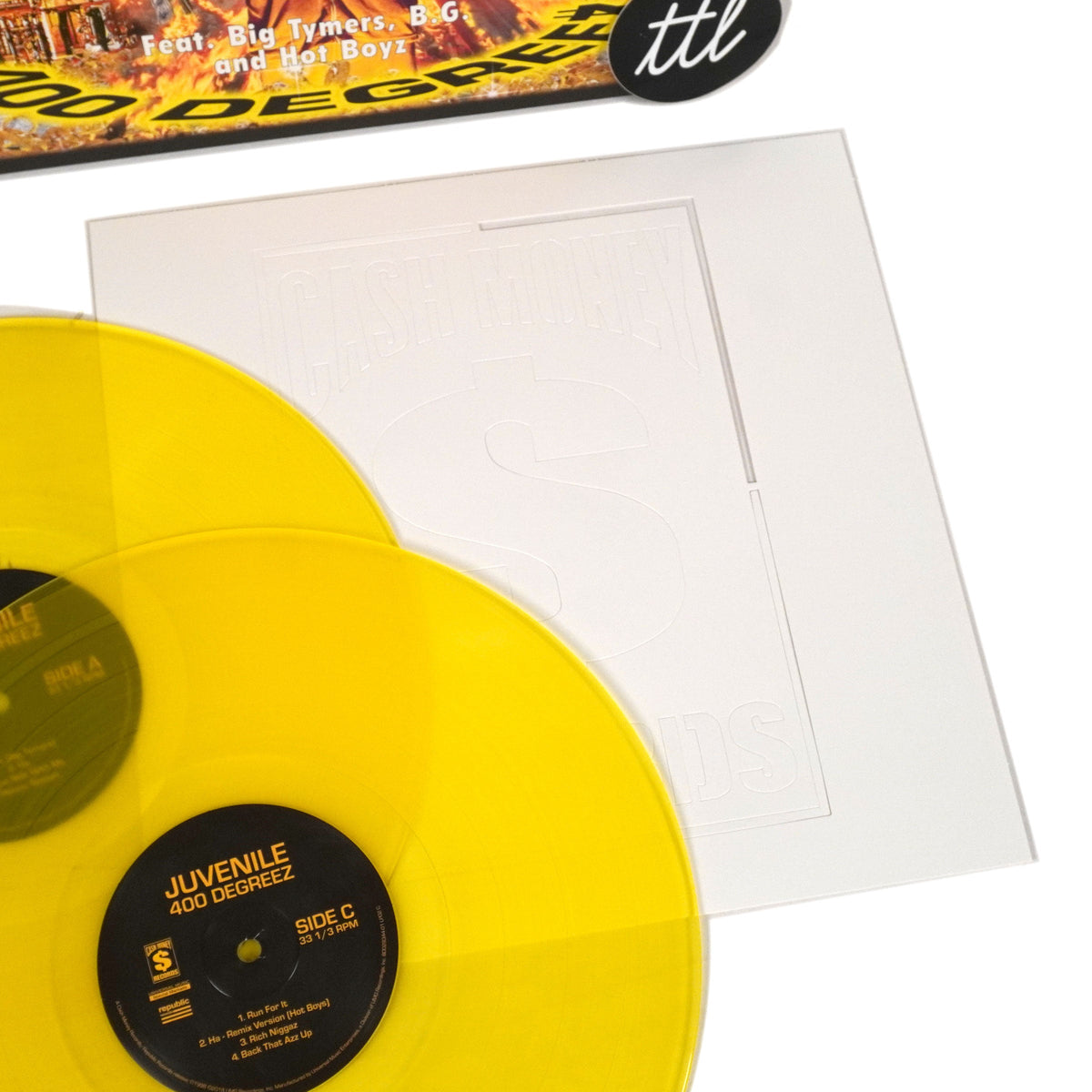 Juvenile: 400 Degreez (Yellow Colored Vinyl) Vinyl 2LP
