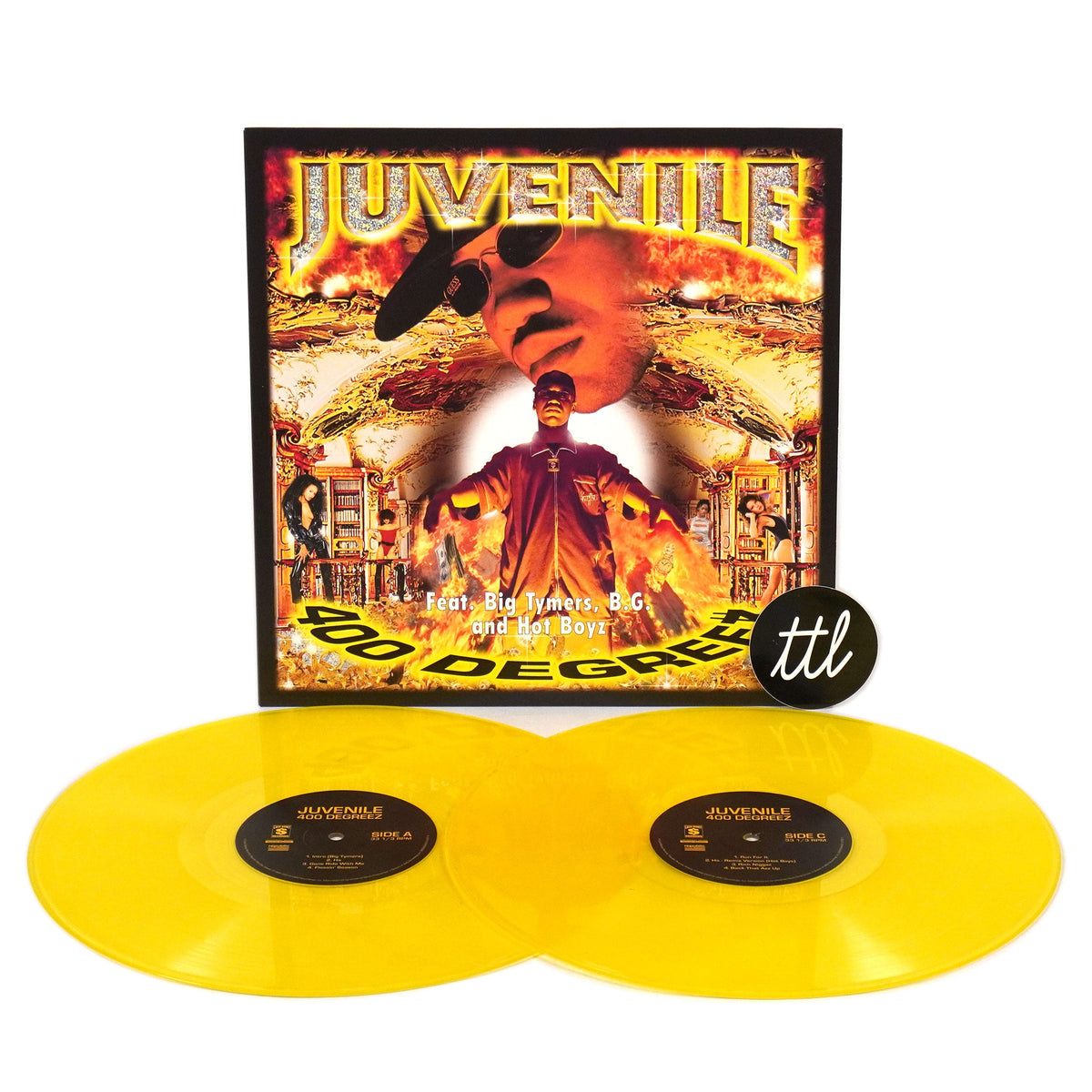 Juvenile: 400 Degreez (Yellow Colored Vinyl) Vinyl 2LP