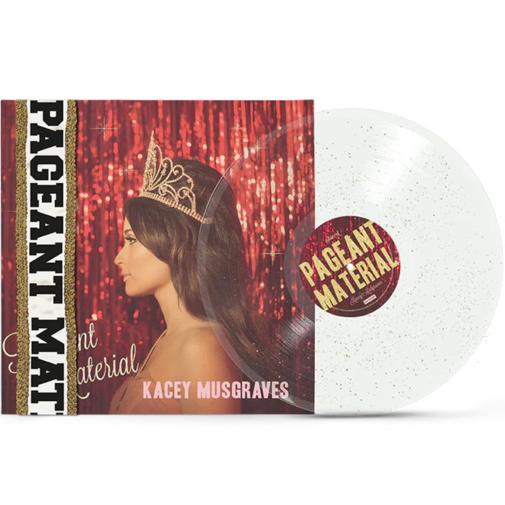 Kacey Musgraves - Pageant Material - Gold Glitter Vinyl LP Record [ vinyl ]