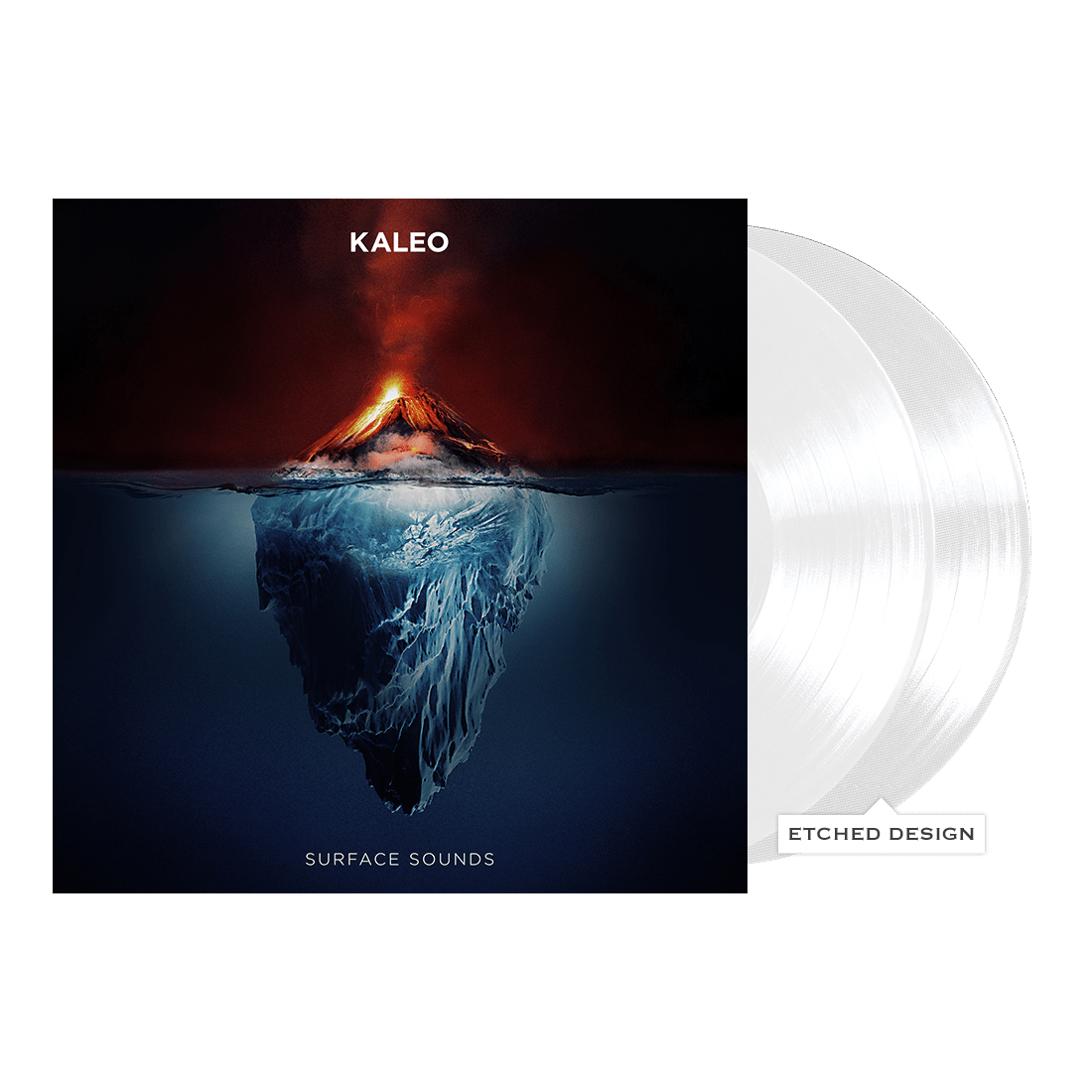 Kaleo - Surface Sounds - White Vinyl LP Record [ vinyl ]