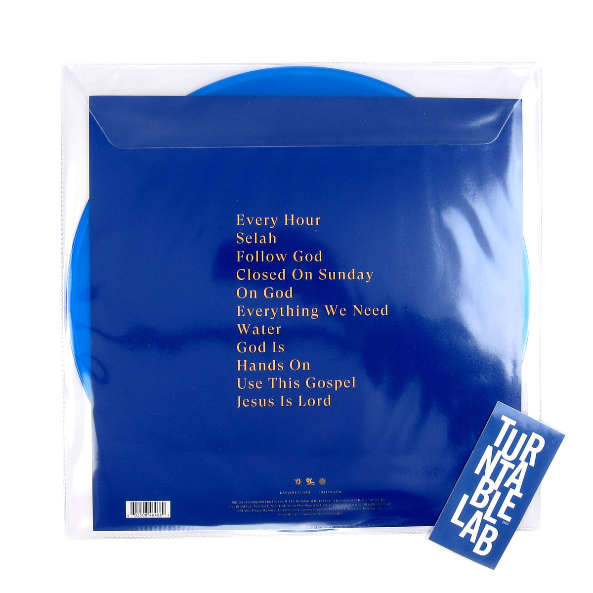 Kanye West: Jesus Is King (Blue Colored Vinyl) Vinyl LP