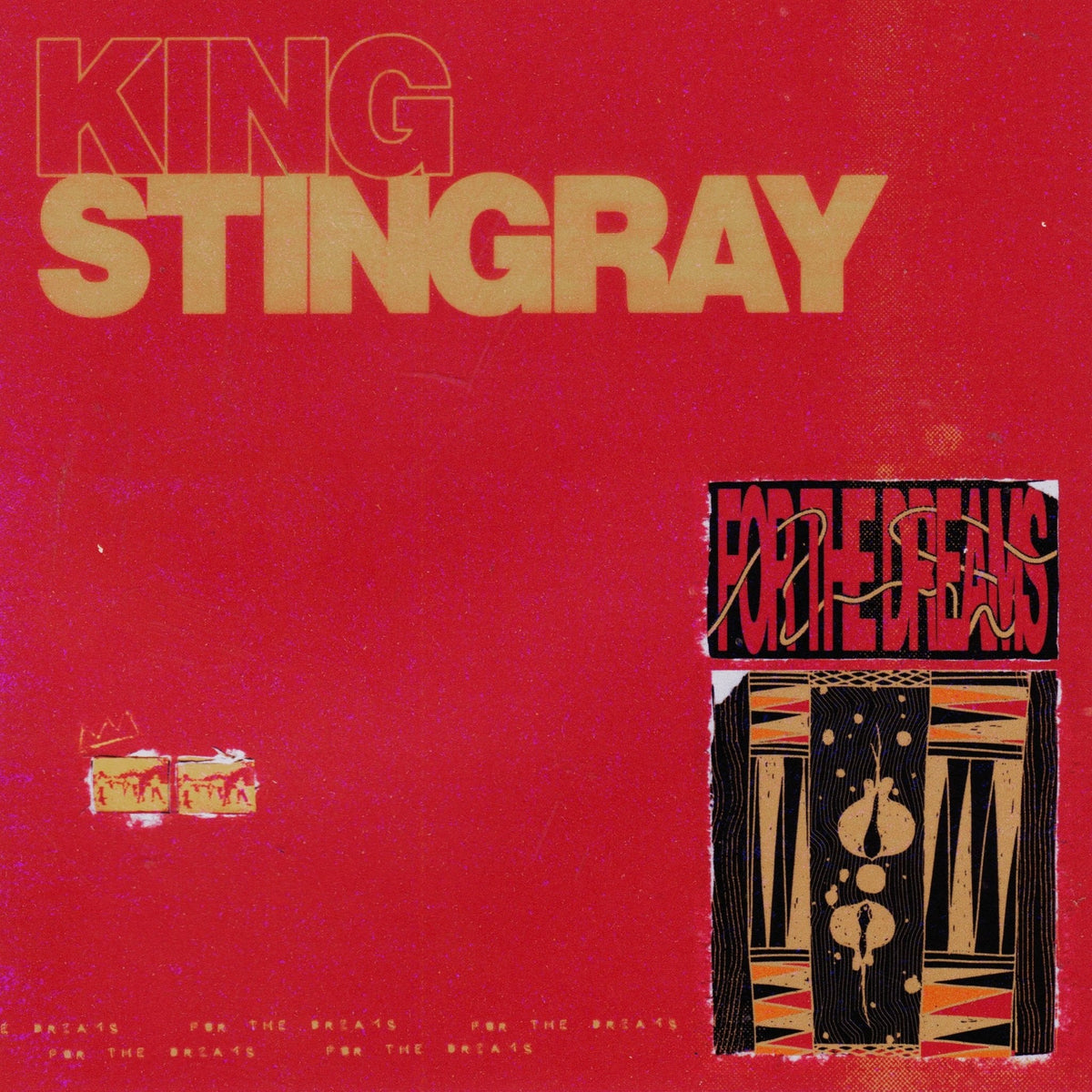 King Stingray - For The Dreams - Yellow Vinyl LP Record [ vinyl ]