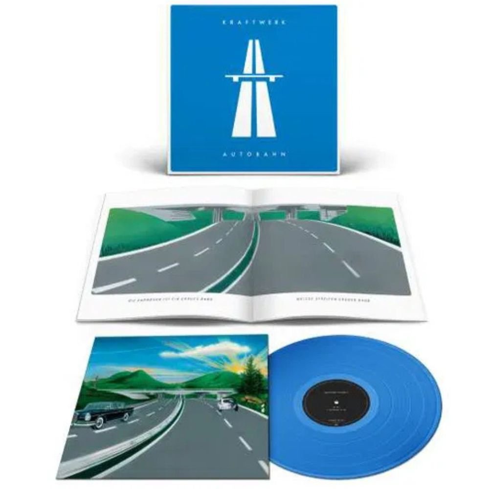 Kraftwerk - Autobahn - Blue Vinyl LP Record [ vinyl ]