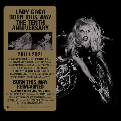 Lady Gaga - Born This Way: The Tenth Anniversary Edition - Vinyl LP Record [ vinyl ]