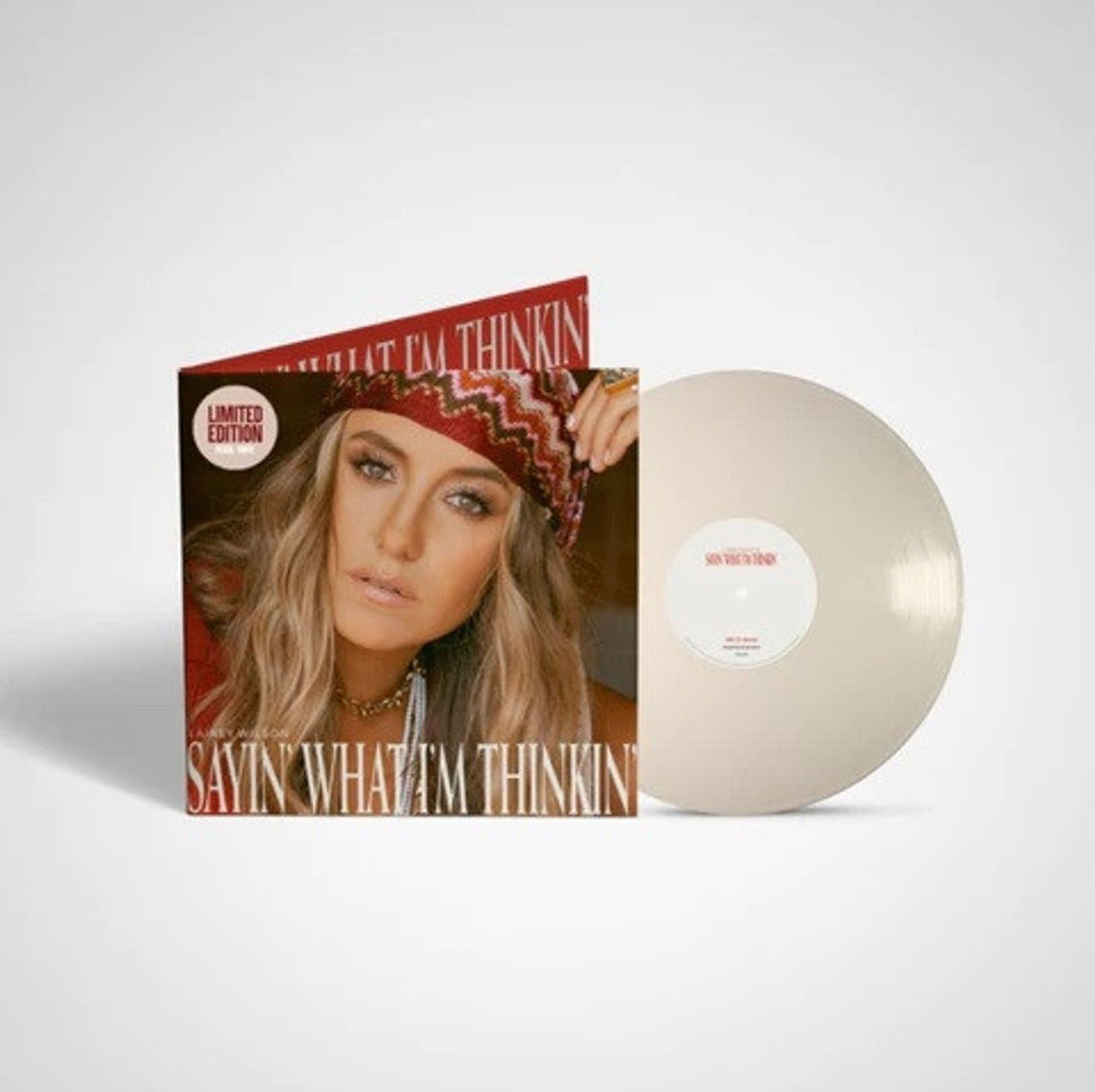 Lainey Wilson - Sayin' What I'm Thinkin' - Pearl Vinyl LP Record [ vinyl ]