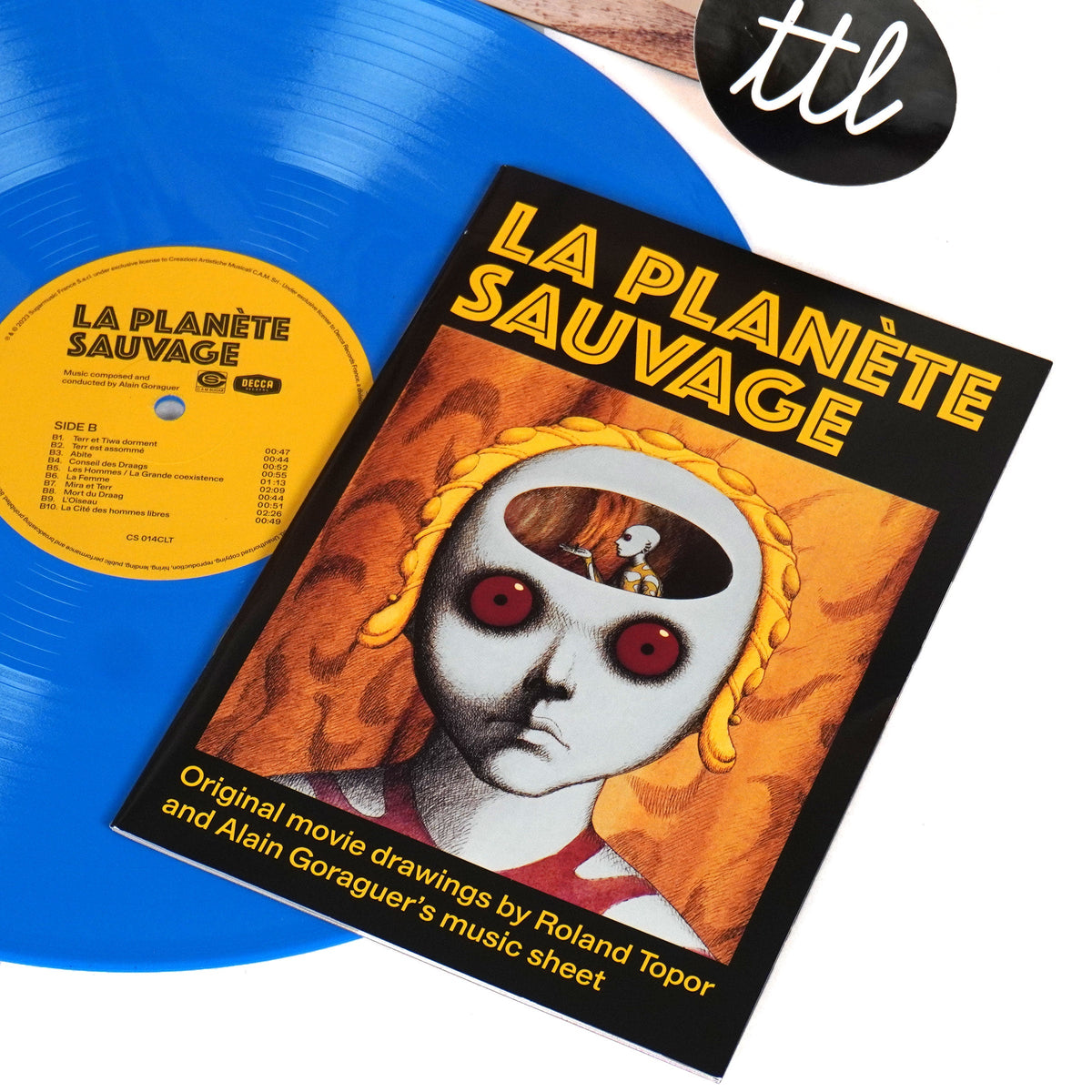 Alain Goraguer: La Planete Sauvage OST (Blue Colored Vinyl) Vinyl 2LP