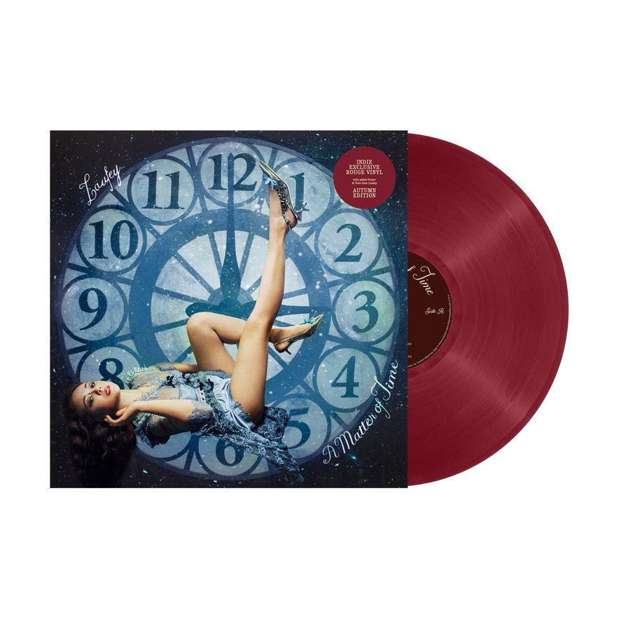 Laufey - A Matter of Time - Autumn Edition Rouge Vinyl LP Record [ vinyl ]