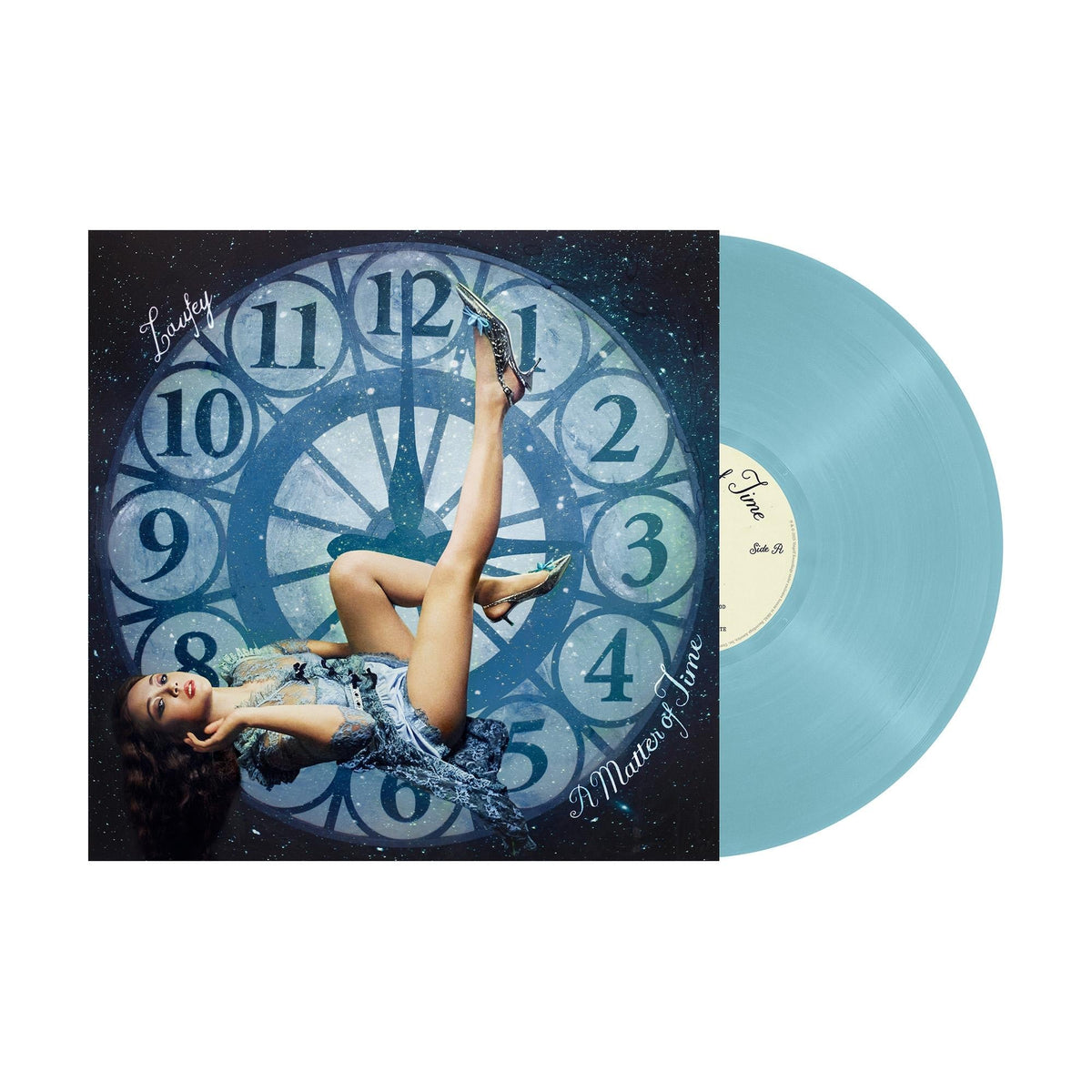 Laufey - A Matter of Time - Timeless Blue Vinyl LP Record [ vinyl ]