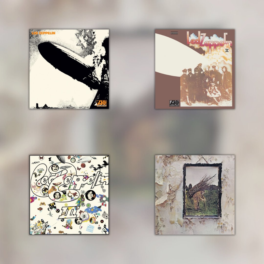 Led Zeppelin - Vinyl LP Record Bundle [ vinyl ]