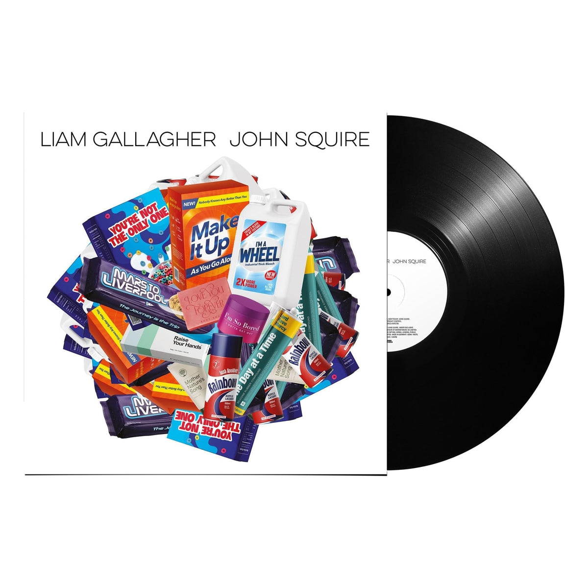 Liam Gallagher & John Squire - Liam Gallagher & John Squire - Vinyl LP Record [ vinyl ]