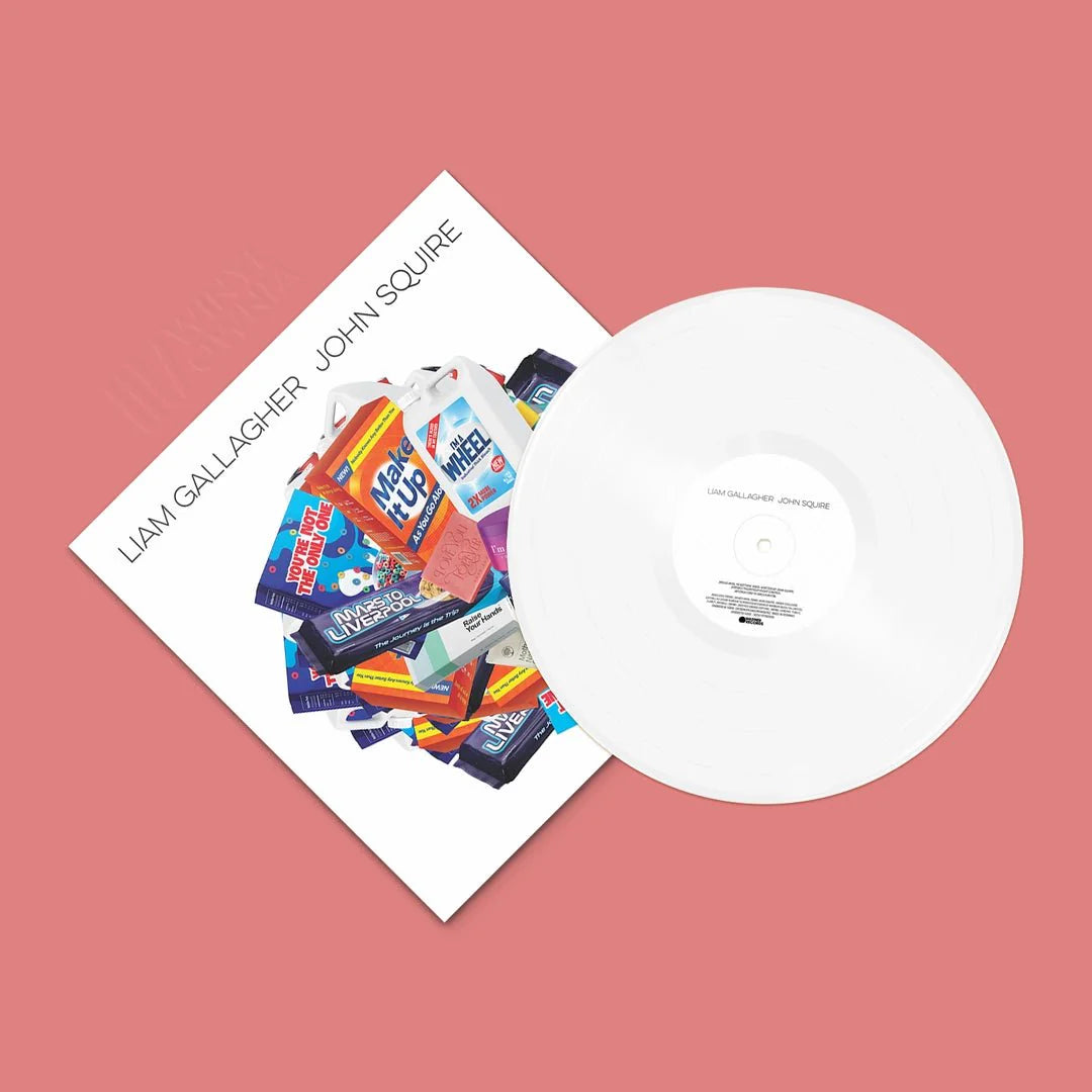 Liam Gallagher & John Squire - Liam Gallagher & John Squire - White Vinyl LP Record [ vinyl ]