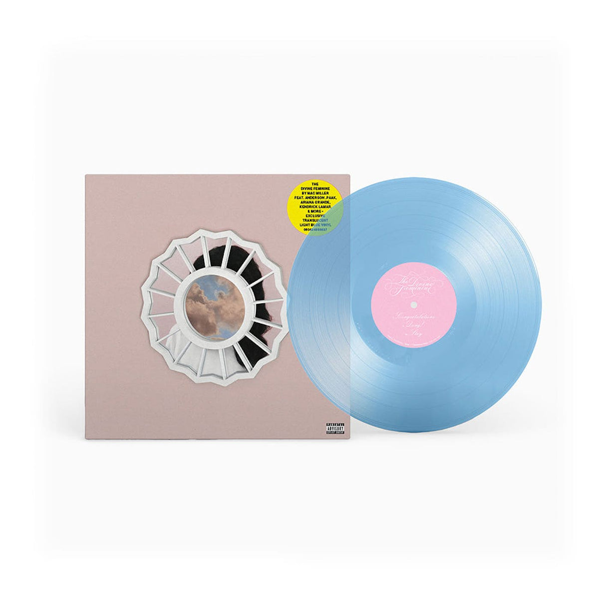 Mac Miller - The Divine Feminine - Light Blue Transparent Vinyl LP Record [ vinyl ]