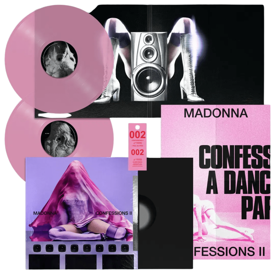 Madonna - Confessions II (Deluxe Edition) - Pink Vinyl LP Record [ vinyl ]