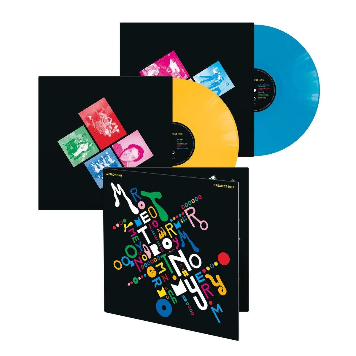 Metronomy - Greatest Hits - Yellow & Blue Vinyl LP Record [ vinyl ]