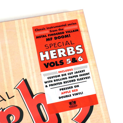 MF Doom: Special Herbs Volumes 5&6 (Colored Vinyl) Vinyl 2LP
