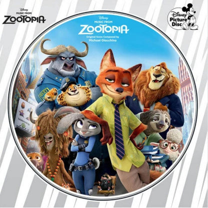 Michael Giacchino – Music From Zootopia (Original Score) - Picture Disc Vinyl LP Record [ vinyl ]