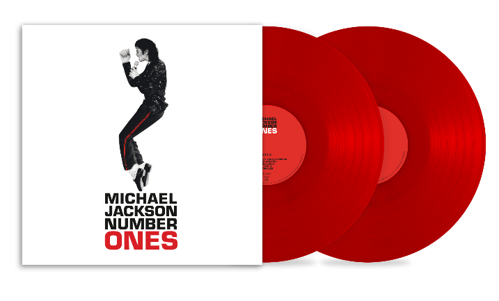 Michael Jackson - Number Ones - Red Vinyl LP Record [ vinyl ]
