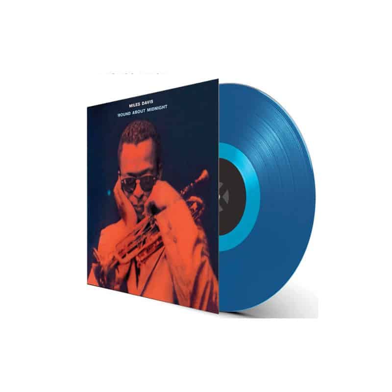Miles Davis - Round About Midnight - Blue Vinyl LP Record [ vinyl ]