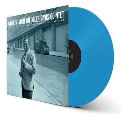 Miles Davis - Workin' With The Miles Davis Quintet - Blue Vinyl LP Record [ vinyl ]