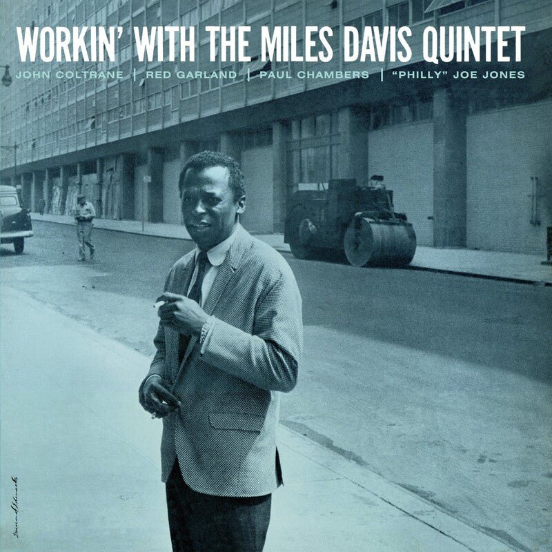 Miles Davis - Workin' With The Miles Davis Quintet - Blue Vinyl LP Record [ vinyl ]