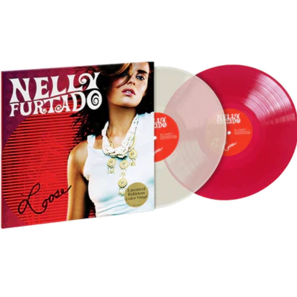 Nelly Furtado - Loose - Translucent Ruby Red & Milky Clear Vinyl LP Record [ vinyl ]