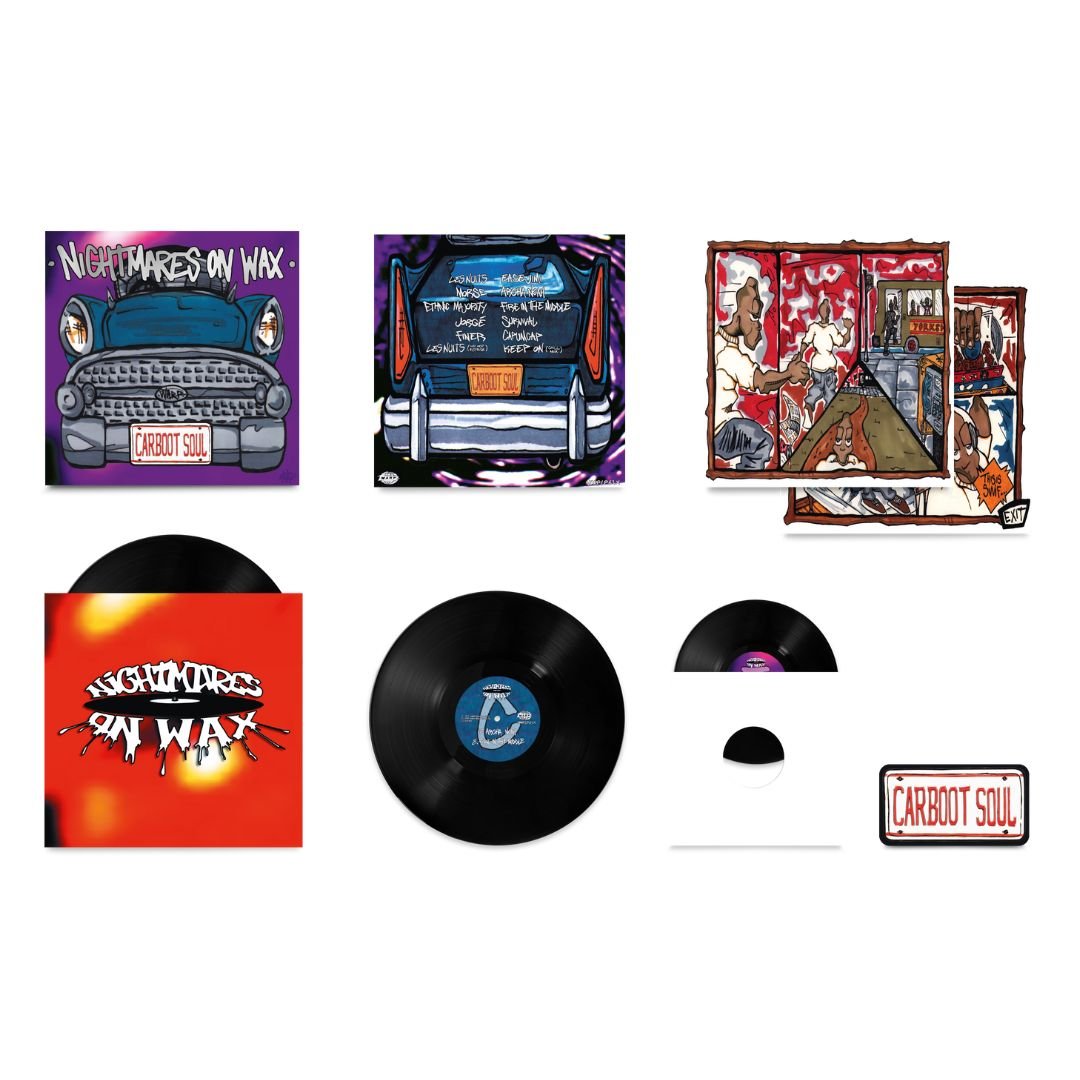 Nightmares On Wax - Carboot Soul - 25th Anniversary Vinyl LP Record [ vinyl ]