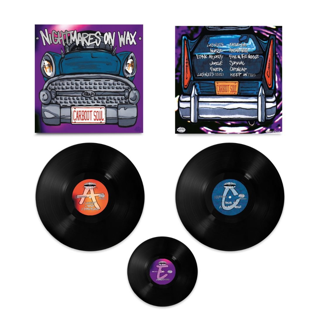 Nightmares On Wax - Carboot Soul - 25th Anniversary Vinyl LP Record [ vinyl ]
