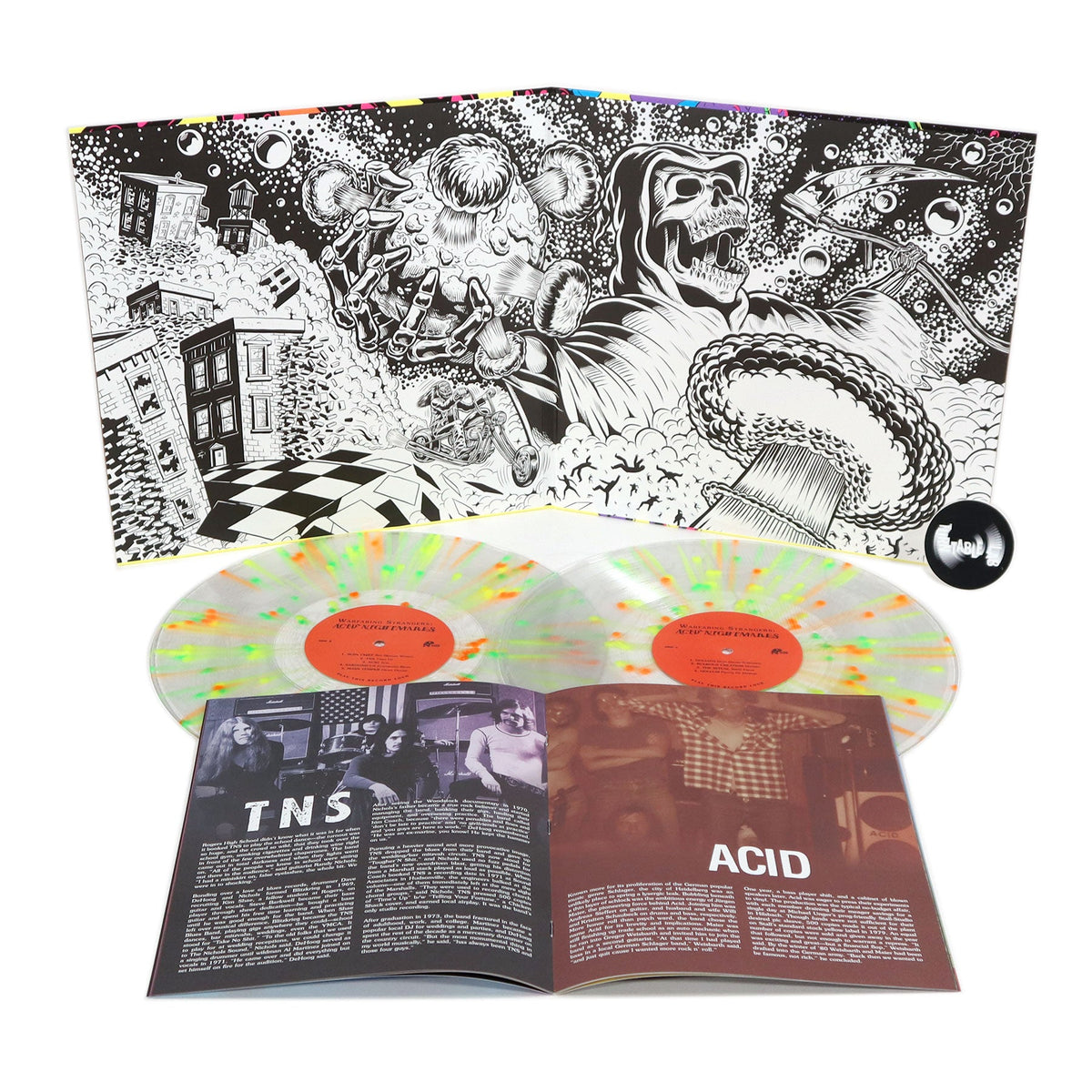 Numero Group: Warfaring Strangers - Acid Nightmares (Neon Colored Vinyl) Vinyl 2LP
