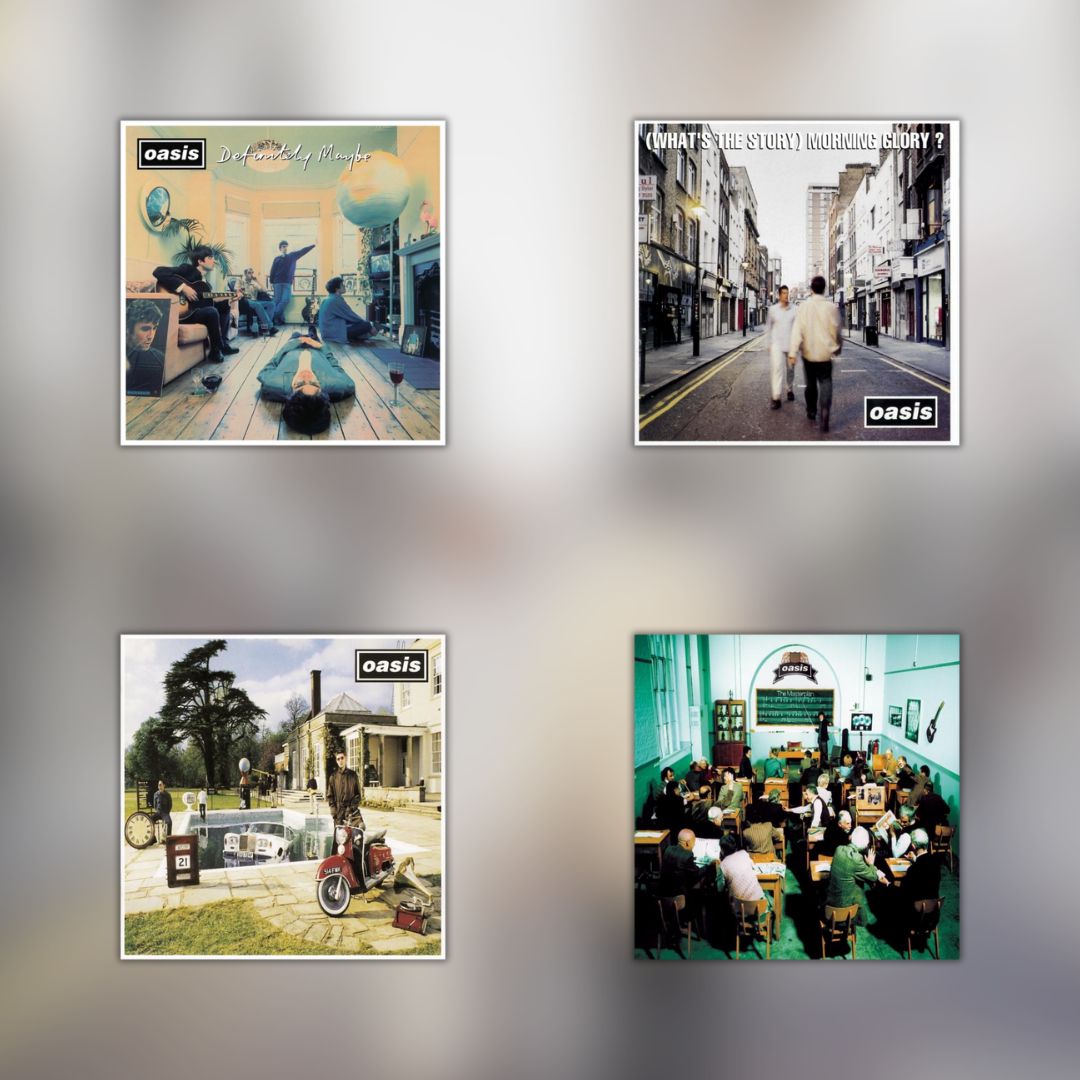 Oasis - Vinyl LP Record Bundle [ vinyl ]