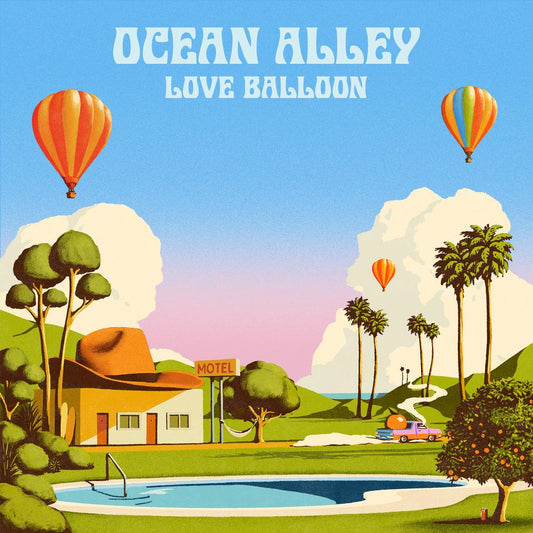 Ocean Alley - Love Balloon - Blue & Clear Smoke Vinyl LP Record [ vinyl ]