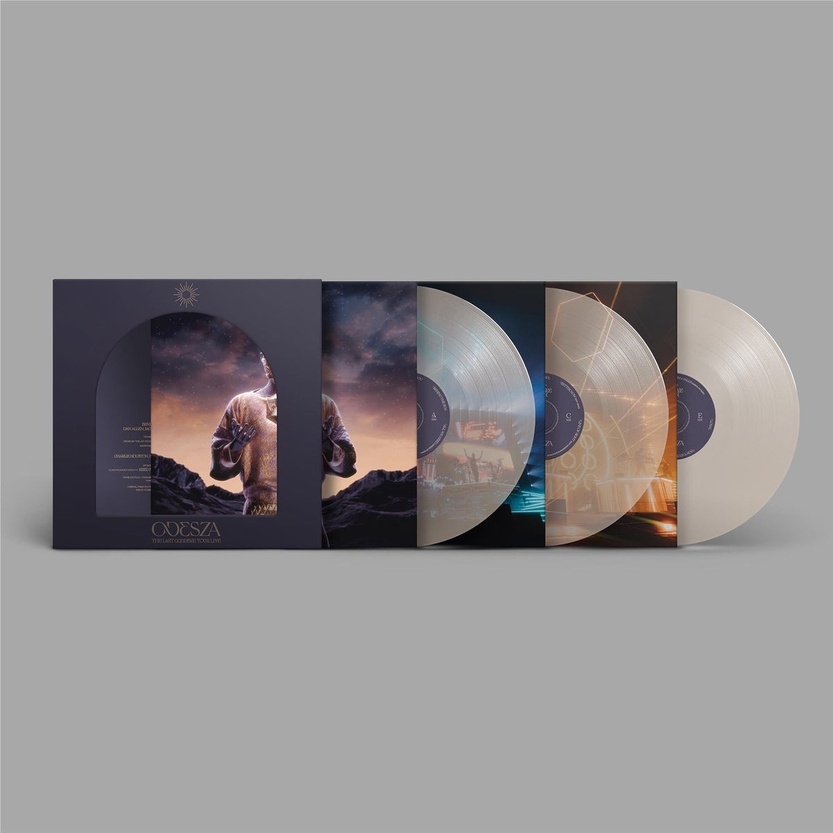 Odesza - The Last Goodbye Tour Live - Ghostly Clear Vinyl LP Record [ vinyl ]