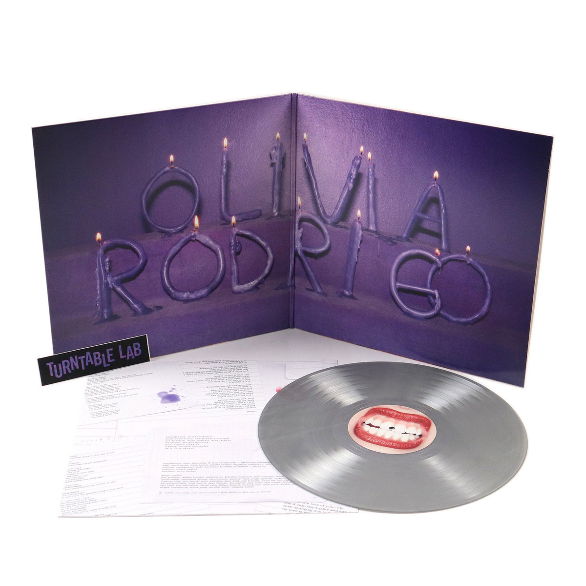 Olivia Rodrigo: Guts (Import, Silver Marble Colored Vinyl) Vinyl LP