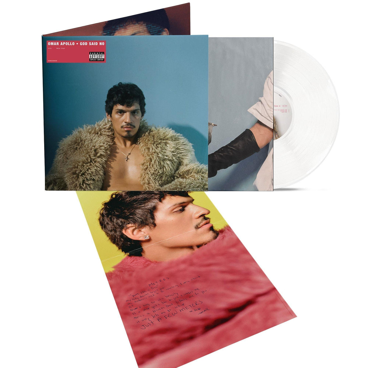 Omar Apollo - God Said No - White Vinyl LP Record [ vinyl ]