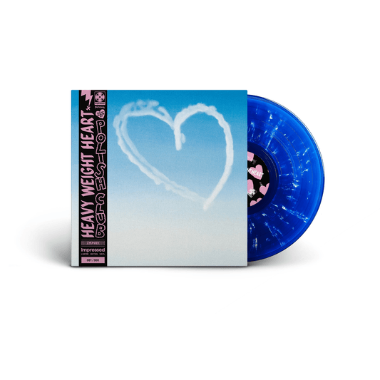 Polish Club - Heavy Weight Heart - Blue & White Splatter Vinyl LP Record [ vinyl ]