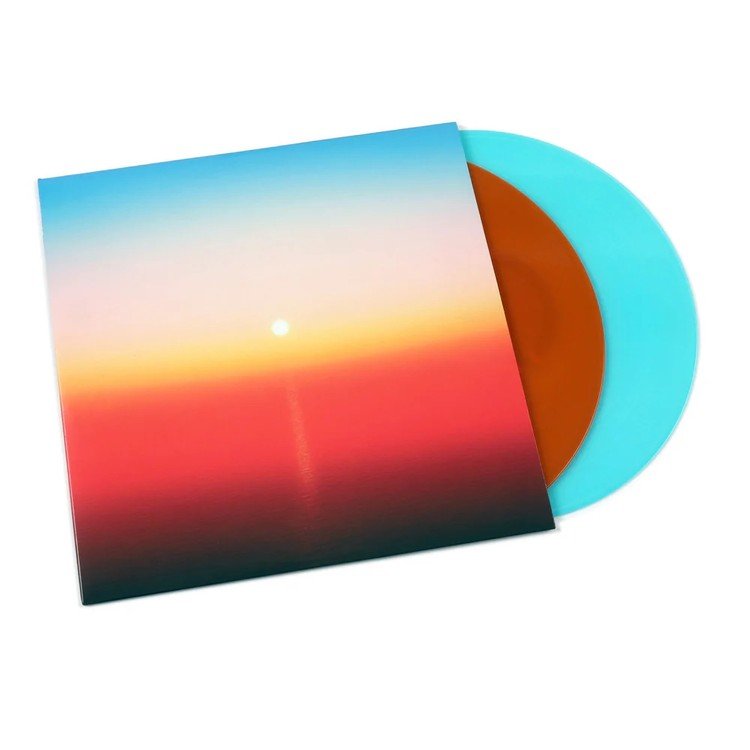 Poolside - Heat - Translucent Blue & Orange Vinyl LP Record [ vinyl ]