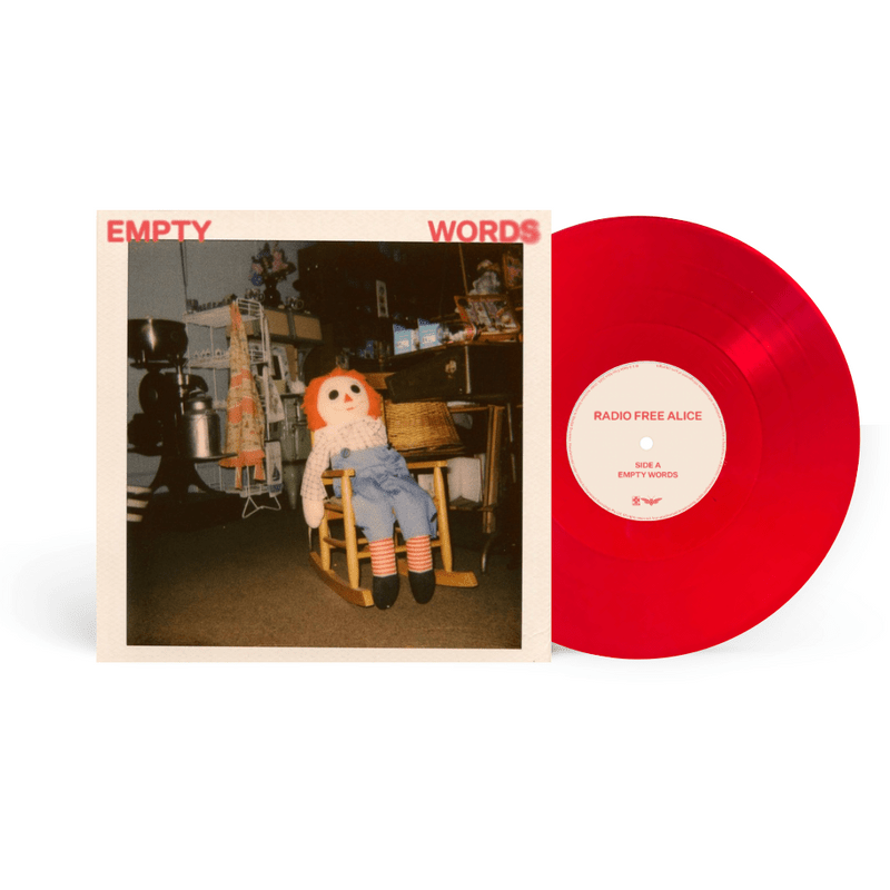 Radio Free Alice - Empty Words - Red 12" Vinyl Record [ vinyl ]
