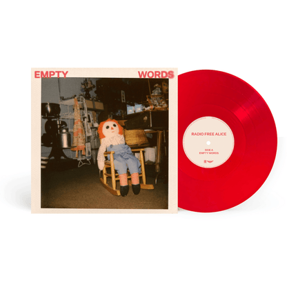Radio Free Alice - Empty Words - Red 12" Vinyl Record [ vinyl ]