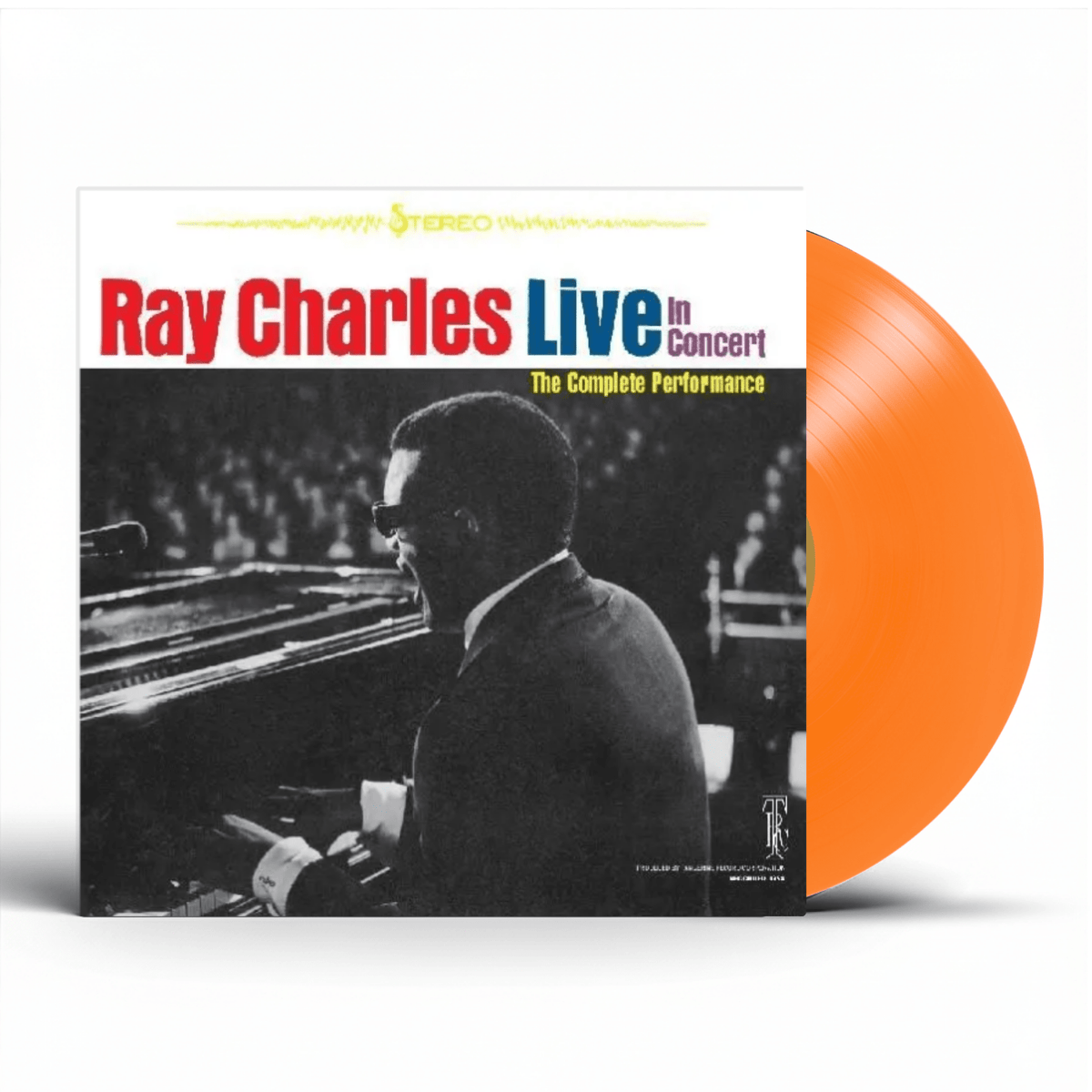 Ray Charles - Live In Concert - RSD 2026 Tangerine Vinyl LP Record [ vinyl ]