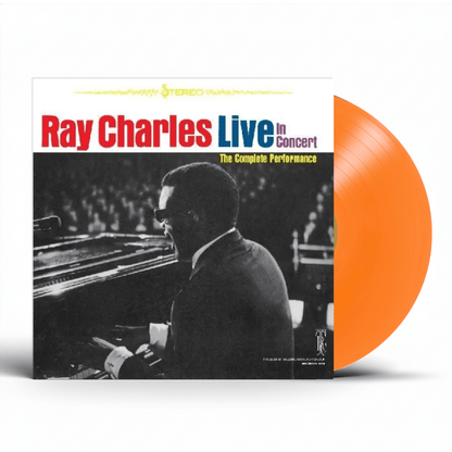 Ray Charles - Live In Concert - RSD 2026 Tangerine Vinyl LP Record [ vinyl ]