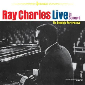 Ray Charles - Live In Concert - RSD 2026 Tangerine Vinyl LP Record [ vinyl ]