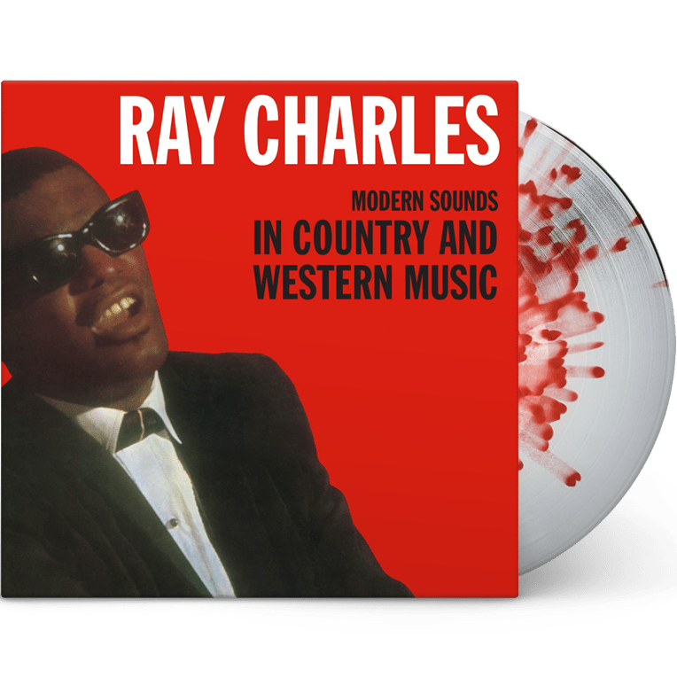 Ray Charles - Modern Sounds In Country & Western Music - Clear & Red Splatter Vinyl LP Record [ vinyl ]