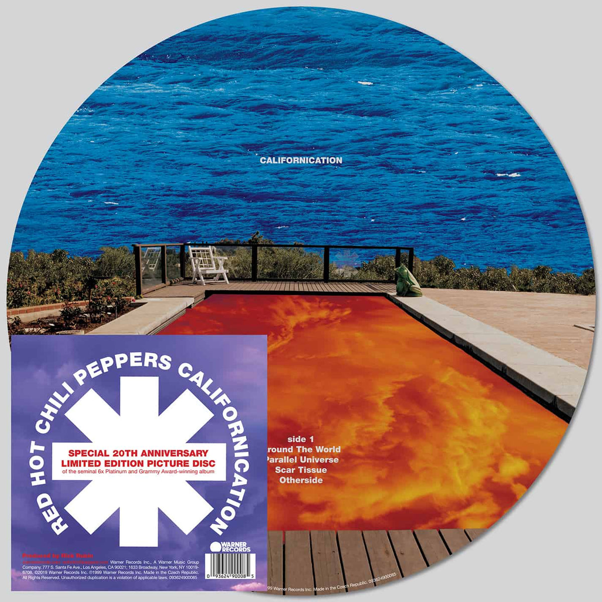 Red Hot Chili Peppers - Californication - Picture Disc Vinyl LP Record [ vinyl ]
