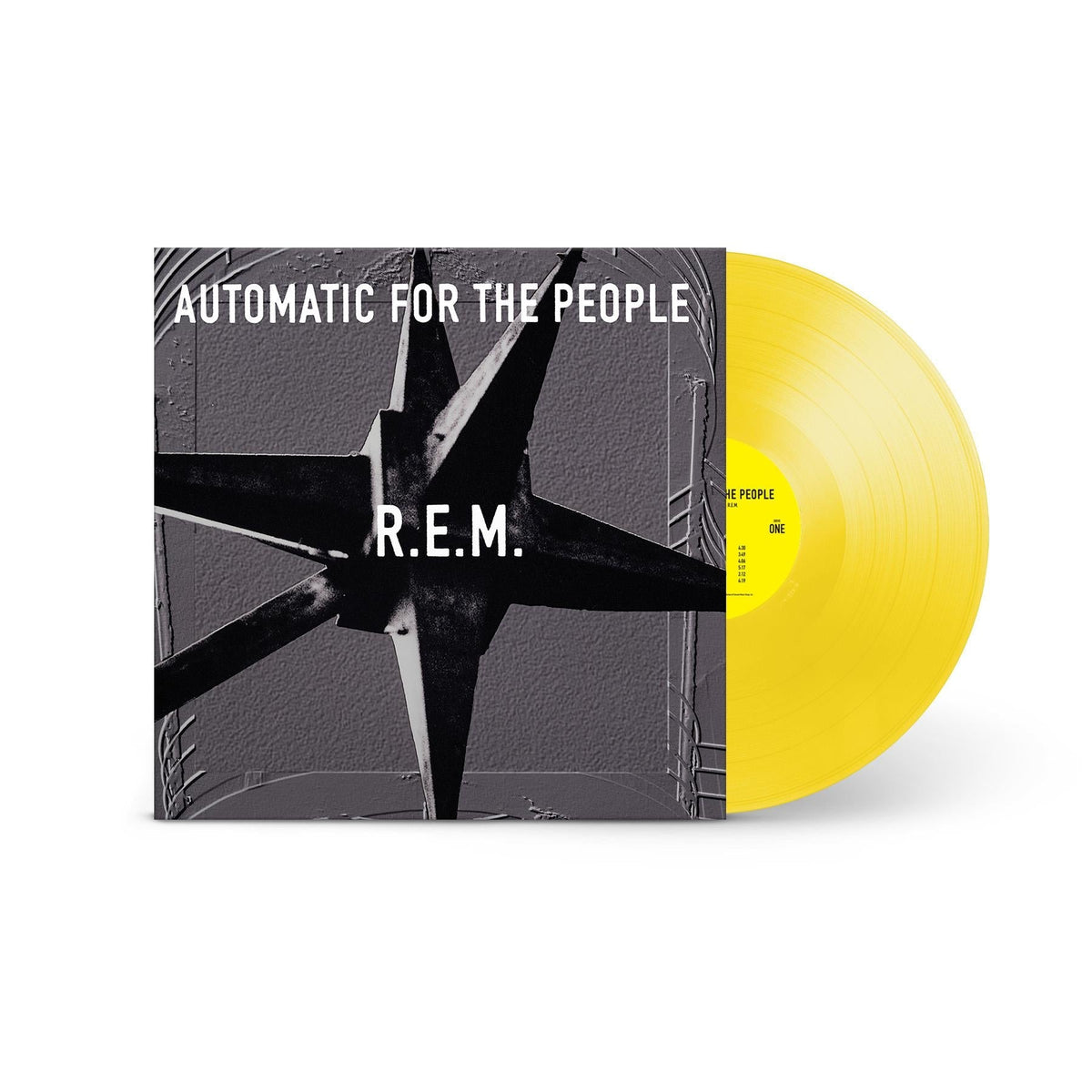 R.E.M. - Automatic For The People - Yellow Vinyl LP Record [ vinyl ]