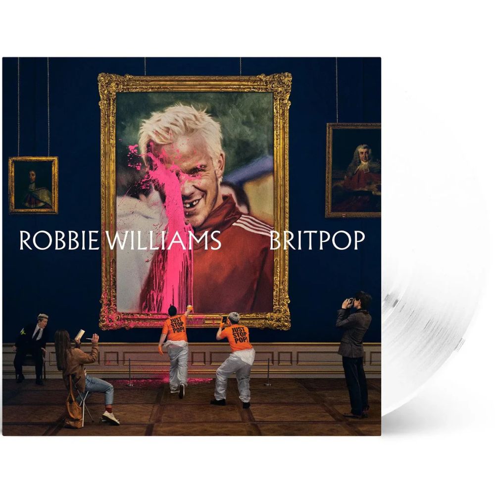 Robbie Williams - Britop - White Vinyl LP Record [ vinyl ]