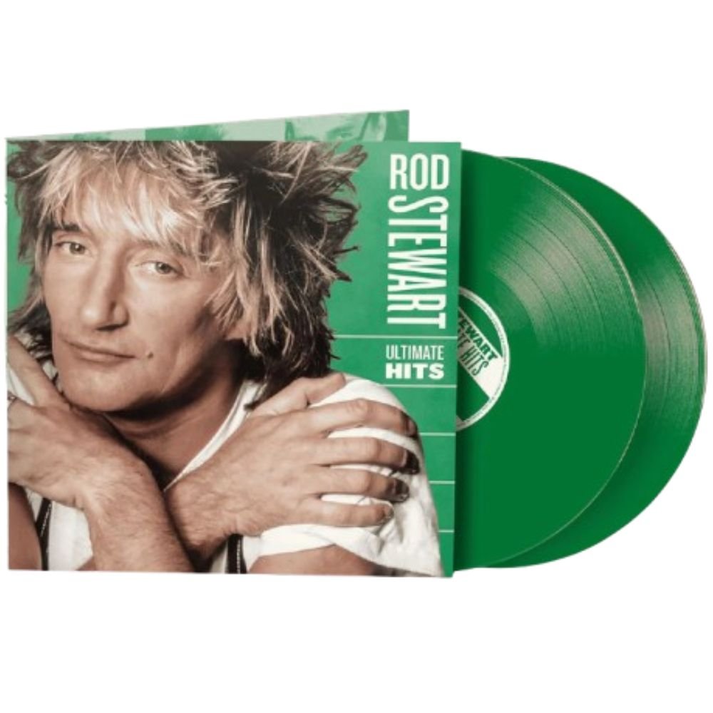 Rod Steward - Ultimate Hits - Green Vinyl LP Record [ vinyl ]