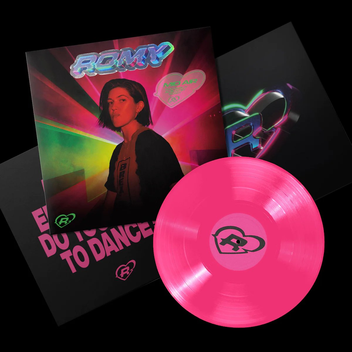 Romy - Mid Air - Neon Pink Vinyl LP Record [ vinyl ]