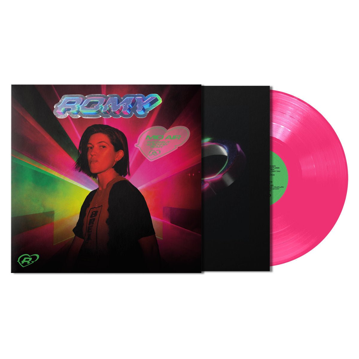 Romy - Mid Air - Neon Pink Vinyl LP Record [ vinyl ]