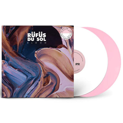 Rüfüs Du Sol - Bloom -  Pink & White Vinyl LP Record [ vinyl ]